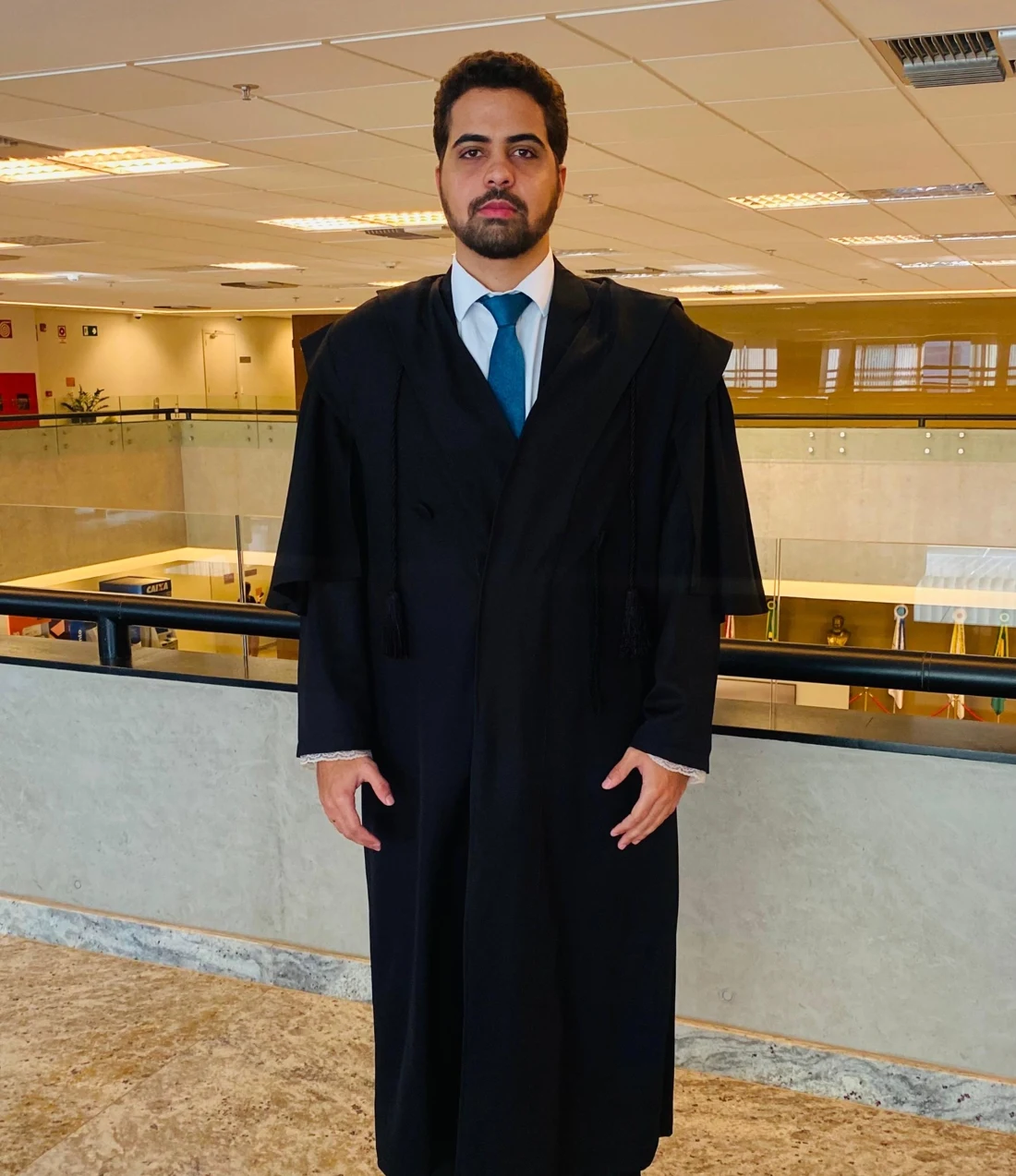 João Victor, advogado do Áquila Advogados